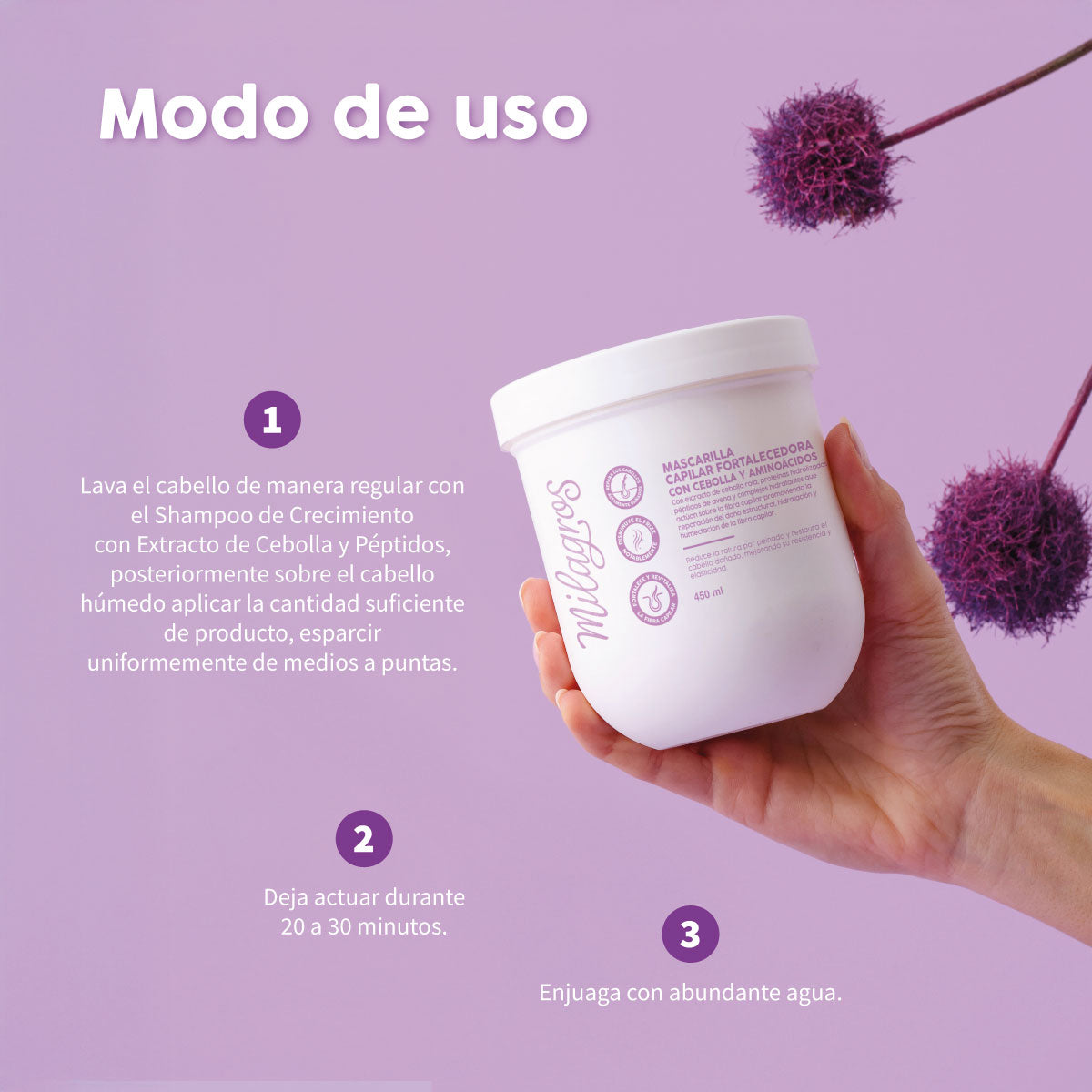MASCARILLA DE CEBOLLA