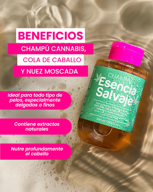 SHAMPOO COLA DE CABALLO PROTEINA Y NUEZ