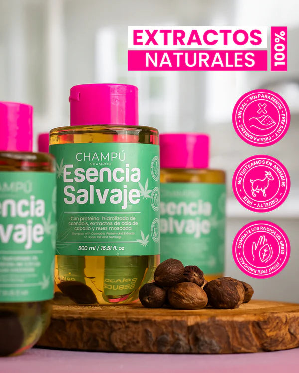 SHAMPOO COLA DE CABALLO PROTEINA Y NUEZ